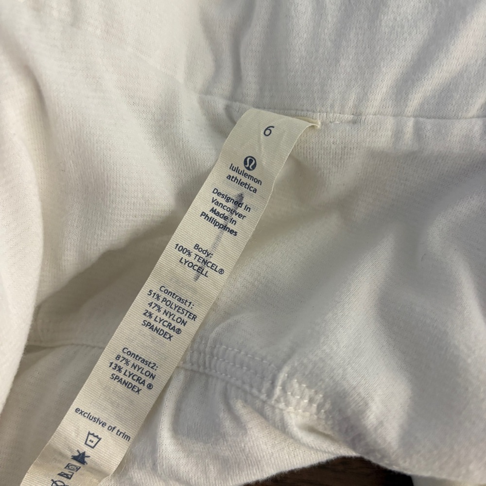 ❤️ Lululemon White Inner Peace Light Jacket 6 - Picture 6 of 10